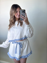 Load image into Gallery viewer, Cloud Nine Ruffle Trim Set
