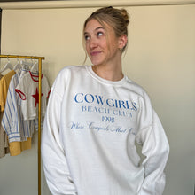 Load image into Gallery viewer, Cowgirls Beach Club Crewneck
