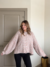 Load image into Gallery viewer, Frosted Pink Cardigan
