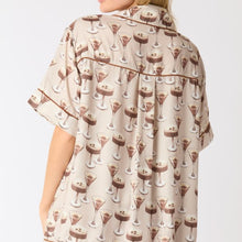 Load image into Gallery viewer, Espresso Martini, Please! Pajama Set Top
