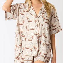 Load image into Gallery viewer, Espresso Martini, Please! Pajama Set Top
