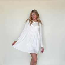 Load image into Gallery viewer, Alice Babydoll Long Sleeve Mini Dress
