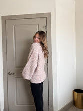 Load image into Gallery viewer, Frosted Pink Cardigan
