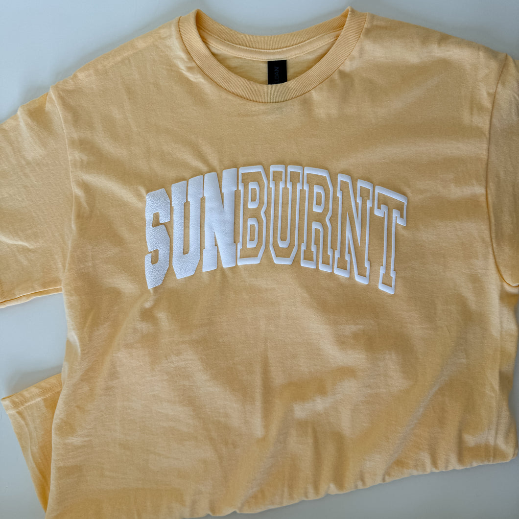 SunBurnt Yellow Tee