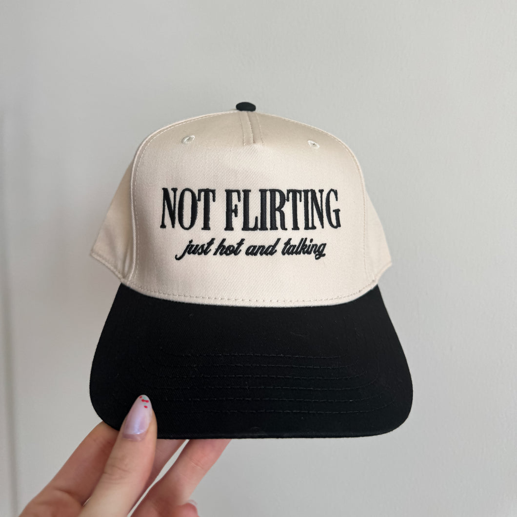 Not Flirting Hat