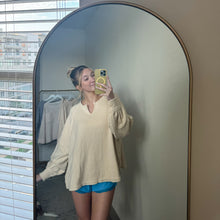 Load image into Gallery viewer, Buttercream Oversized Pullover
