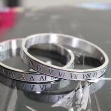 Load image into Gallery viewer, The Roman Numeral Bangle Bracelet
